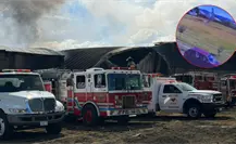 VIDEO | Revelan nueva grabación del momento exacto en que avioneta cayó en Toluca