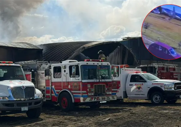 VIDEO | Revelan nueva grabaci&oacute;n del momento exacto en que avioneta cay&oacute; en Toluca