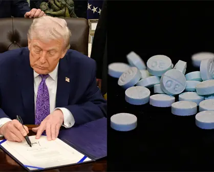 Donald Trump firma orden para clasificar al fentanilo como un arma de destrucción masiva | VIDEO