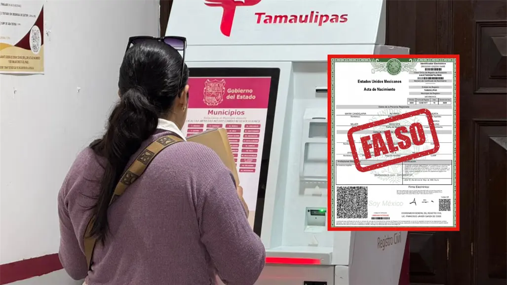Detectan a "coyotes" alterando actas con IA en Ciudad Madero