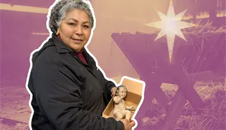 Historia de fe en Monterrey: Niño Dios rescatado de cenizas será restaurado para Navidad