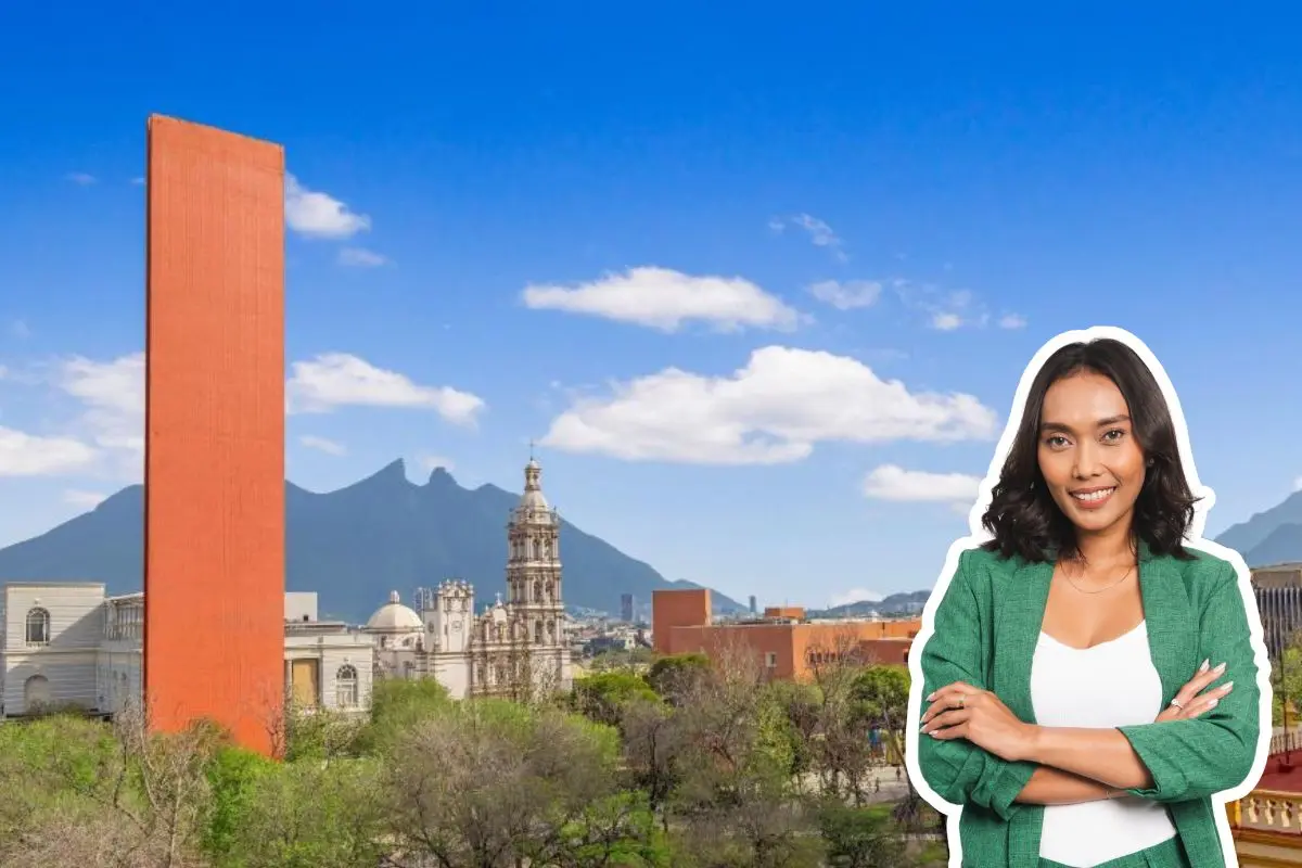 La ciudad de Monterrey, Nuevo León, tendrá una recuperación en las temperaturas tras el paso del frente frío 21 de la temporada. Foto: booking.com / Canva