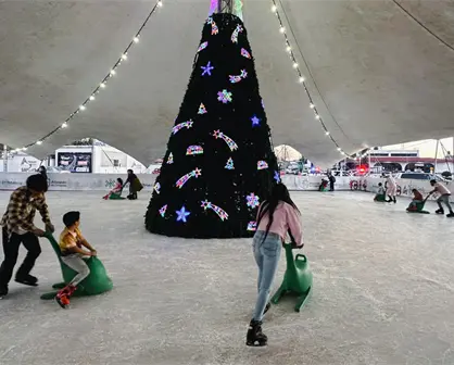 Este municipio del Edomex tendr&aacute; pista de hielo GRATIS hasta el 11 de enero de 2026