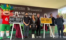 CDMX lanza placas vehiculares conmemorativas del Mundial 2026 y así puedes conseguirlas