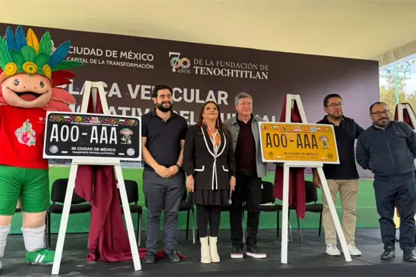 CDMX lanza placas vehiculares conmemorativas del Mundial 2026 y así puedes conseguirlas CDMX lanza placas vehiculares conmemorativas del Mundial 2026 y así puedes conseguirlas