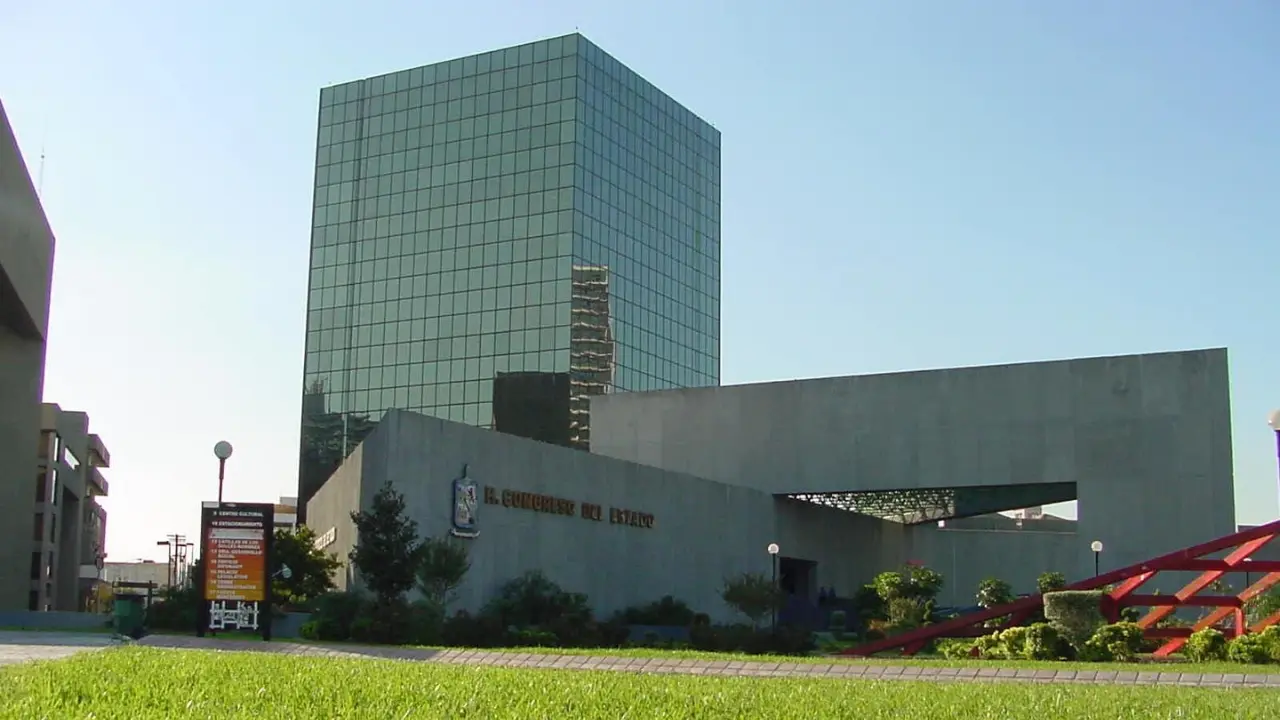 Exterior del Congreso de Nuevo León. Foto: Facebook Congreso de Nuevo León