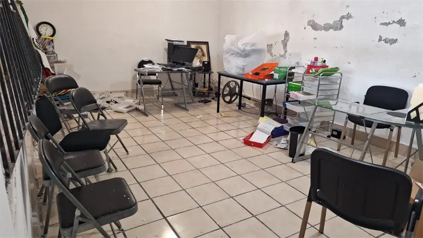 También robaron una computadora, tabletas electrónicas, bocinas entre otras cosas | Foto: FB Juan Díaz