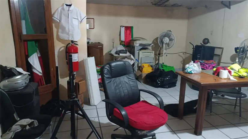 Los ladrones ingresaron al plantel en la noche, robaron todo lo que pudieron | Foto: FB Juan Díaz