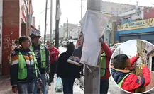 Saltillo refuerza el retiro de publicidad irregular en el Centro Histórico