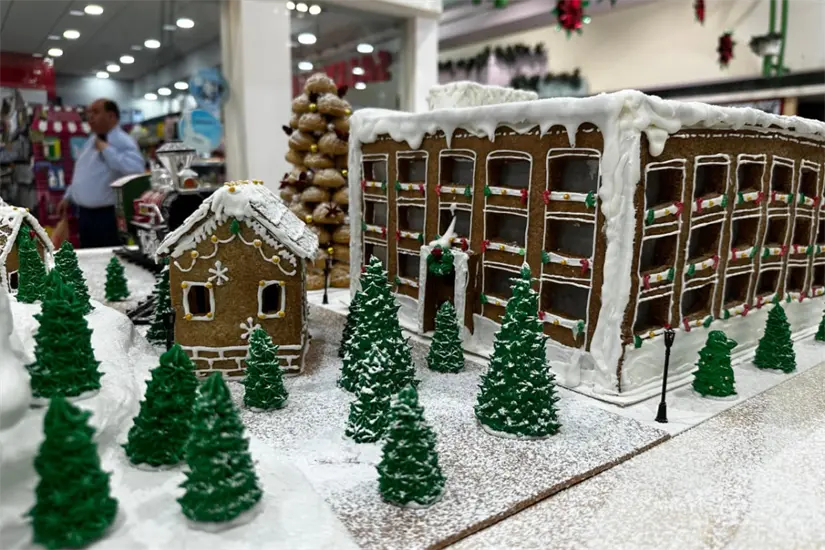 imagen recuadro Alumnos y docentes de la Universidad Vizcaya de las Américas dieron vida a Vickylandia, una representación en jengibre de la capital de Tamaulipas. Foto: Victoria Jiménez