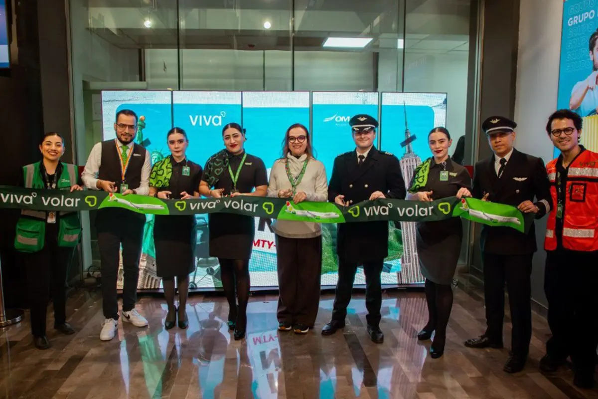 La conexión refuerza la preparación turística del estado rumbo al Mundial de futbol del próximo año. Foto: Gobierno de Nuevo León