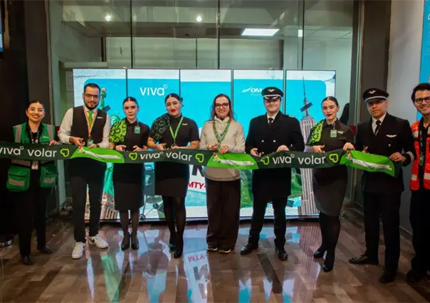 Viva Aerobus estrena vuelo directo Monterrey-Nueva York