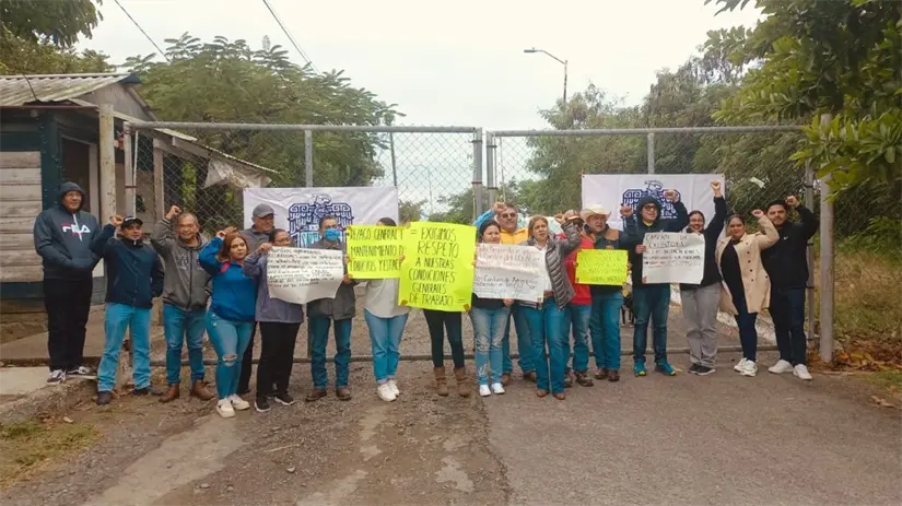 Trabajadores sindicalizados de Conagua en Altamira imagen recuadro