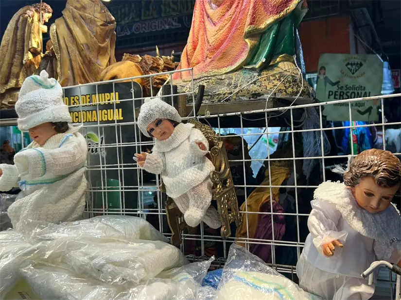 imagen recuadro La festividad del Niño Dios en Monterrey comienza a cobrar vida, combinando expresiones de fe con toques modernos y familiares. Foto: Diego Ovalle