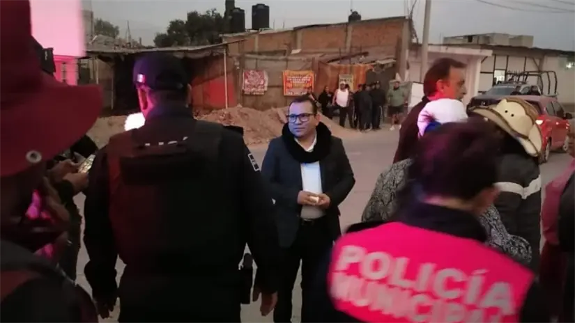 Autoridades presentes en enfrentamiento del Edomex. Foto: X (@h_conexion)