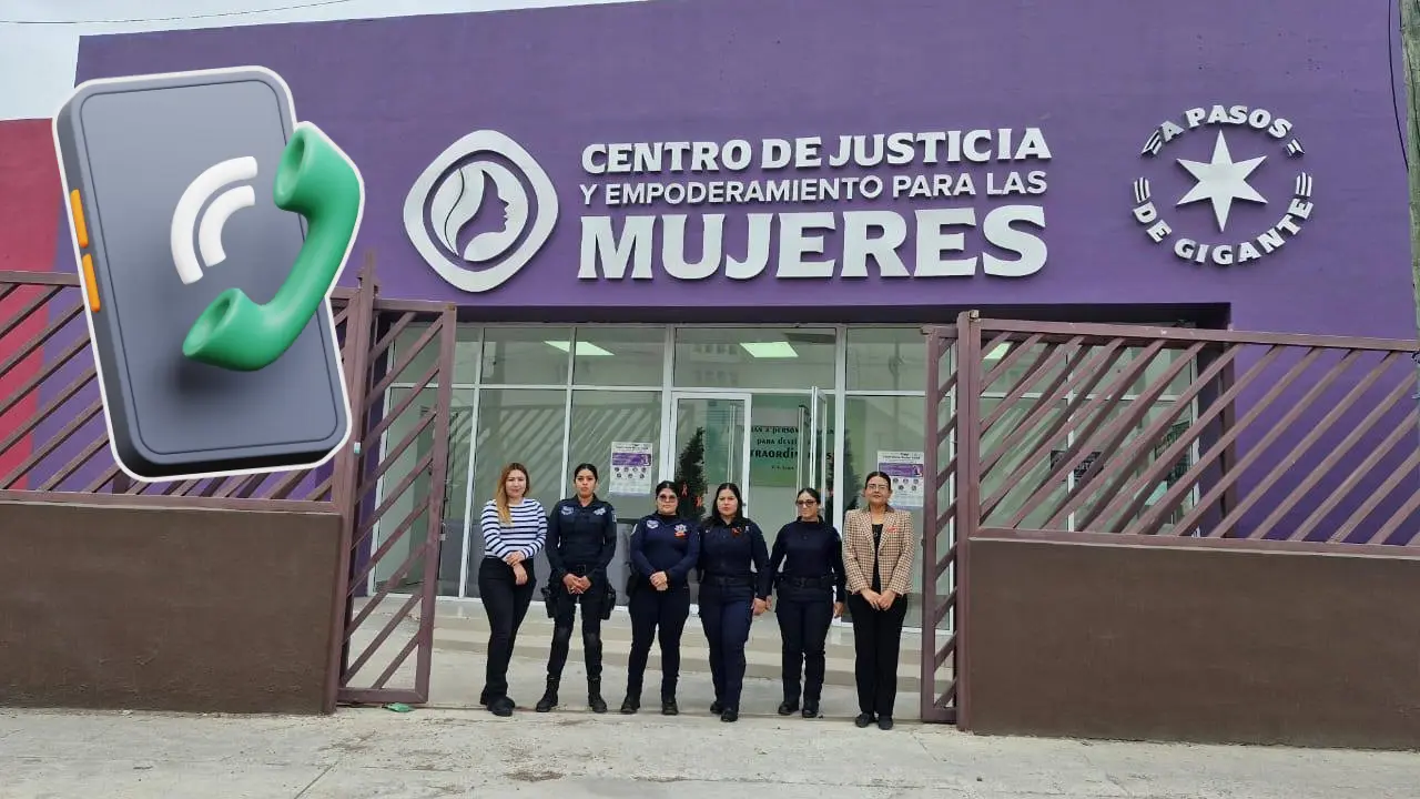A través de las llamadas de supervisión, se les brinda acompañamiento constante y se les recuerda que no están solas./Foto: FB Centro de Justicia y Empoderamiento para las Mujeres de Coahuila