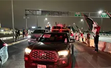 Nuevo Laredo da la bienvenida a la Caravana Queretana en su paso decembrino