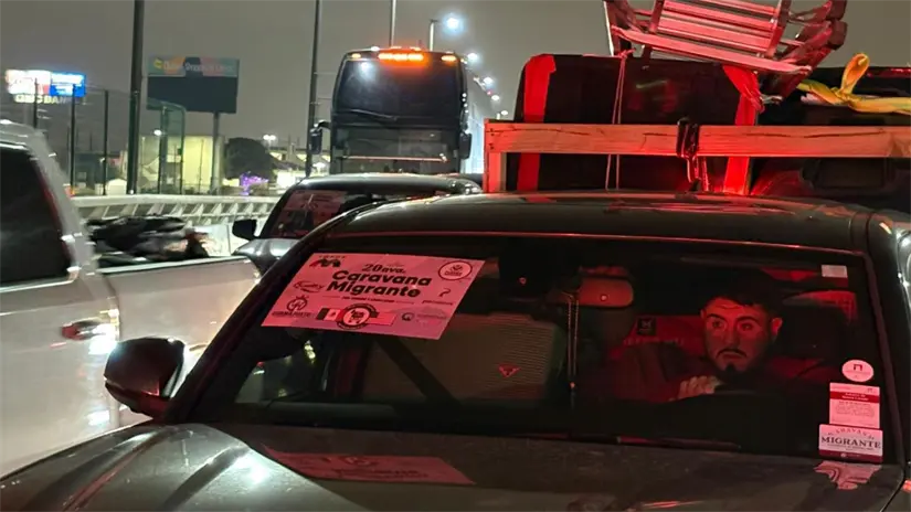 imagen recuadro Desearon buen viaje a los integrantes de la Caravana Queretana | Foto: FB Carmen Lilia Canturosas