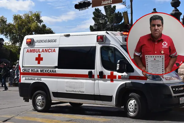 El paramédico de Durango que cumplió 45 años trabajando en la Cruz Roja Mexicana El paramédico de Durango que cumplió 45 años trabajando en la Cruz Roja Mexicana