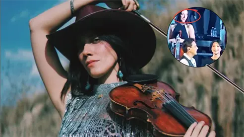 &iquest;Qui&eacute;n es Esmeralda Camacho? La violinista que se asegura fue corrida por Christian Nodal de su gira
