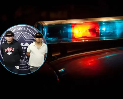 Caen dos por presunta extorsión y portación de droga en San Pedro