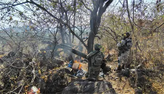 Sedena neutraliza 15 explosivos lanzables con drones en Apatzingán, Michoacán