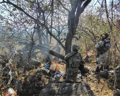Sedena neutraliza 15 explosivos lanzables con drones en Apatzing&aacute;n, Michoac&aacute;n