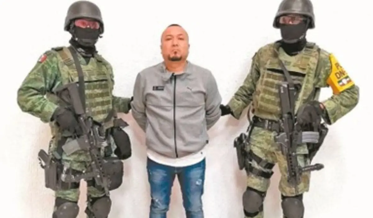 José Antonio Yépez Ortiz, alias “El Marro”, detenido pro autoridades federales mexicanas. Foto: Departamento del Tesoro de Estados Unidos