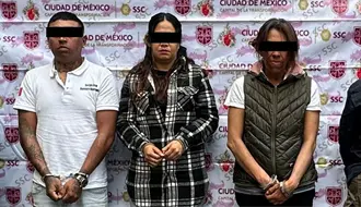 Autoridades de CDMX detienen a presuntos extorsionadores de choferes de transporte público en la GAM