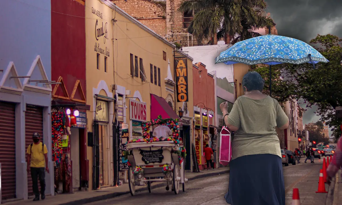 Las lluvias en Yucatán comenzarán a partir de este 18 de diciembre Foto: Canva/Alexis Lara