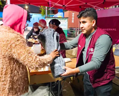 Ante el frío, CDMX activa operativo invernal para apoyar a personas sin hogar