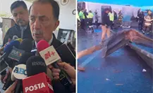 Giro en la tragedia de Apodaca: Tráiler estaría implicado en volcadura de la ruta 611 Giro en la tragedia de Apodaca: Tráiler estaría implicado en volcadura de la ruta 611