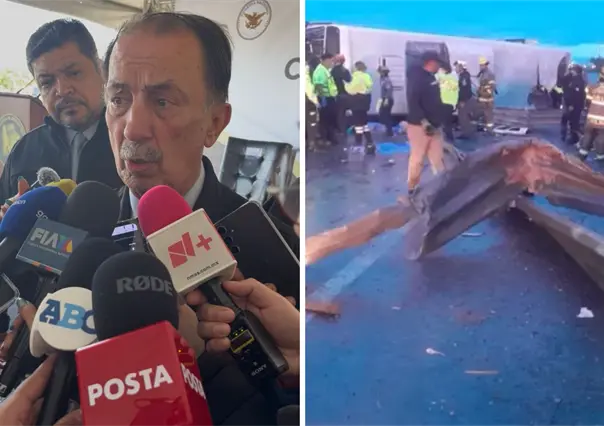 Giro en la tragedia de Apodaca: Tr&aacute;iler estar&iacute;a implicado en volcadura de la ruta 611