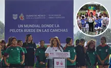 Gobierno de Clara Brugada transforma 500 mil metros cuadrados en 300 canchas de fútbol en CDMX
