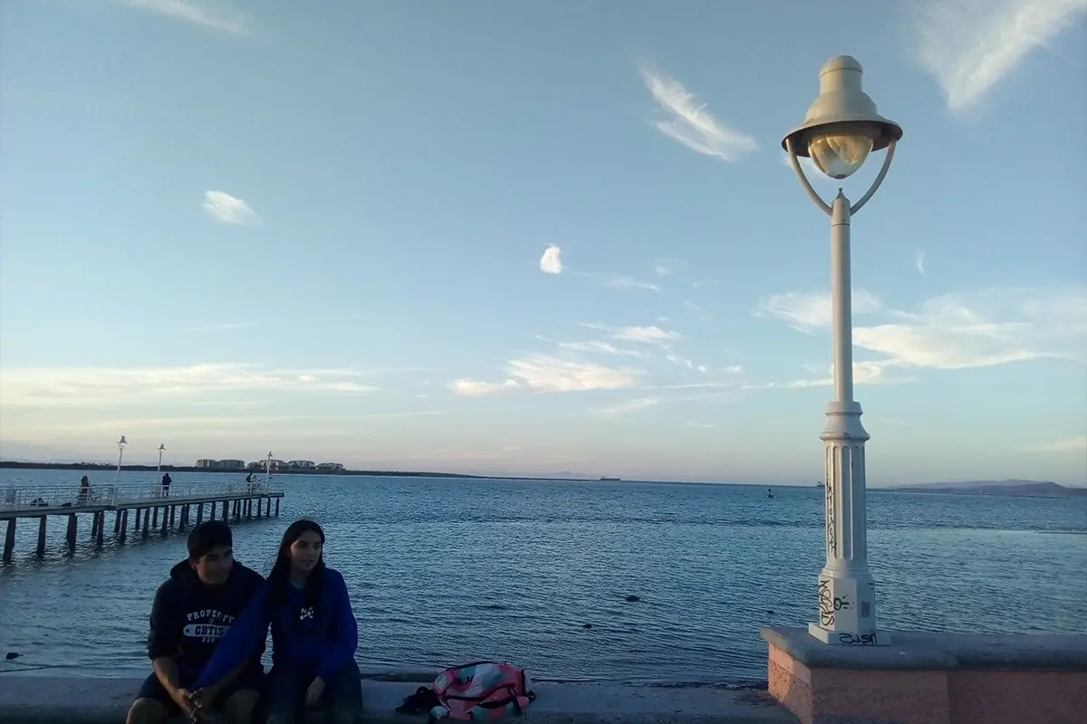 Malecón de La Paz. Foto: Modesto Peralta Delgado.