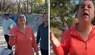 VIDEO | Mujer corre a jóvenes de un skatepark en CDMX y es bautizada como Lady Zumba