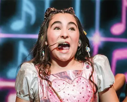 Lara Campos: el rostro de Matilda en el musical mexicano