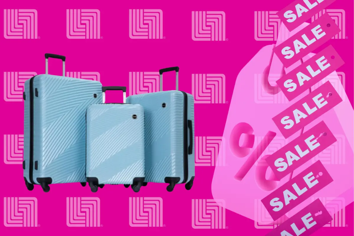Liverpool tiene un juego de maletas con un descuento de 5 mil pesos. Foto: Liverpool | Canva
