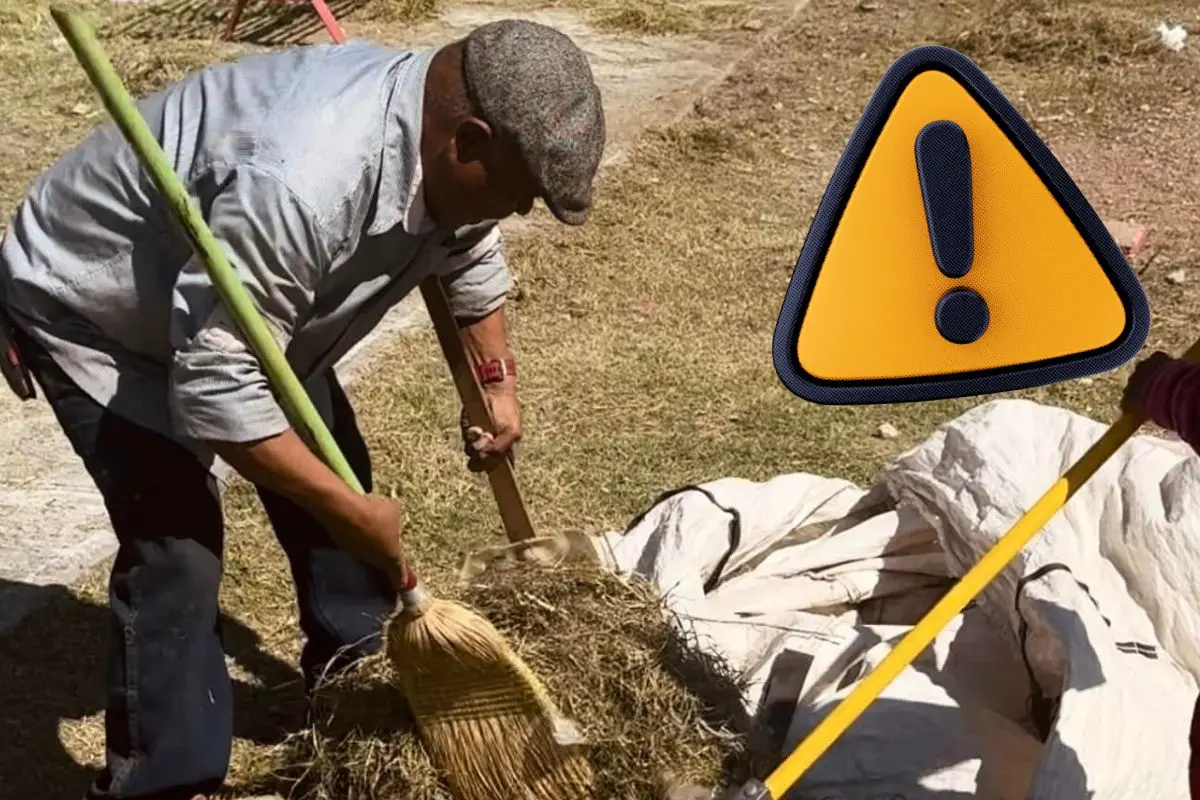 Persona limpiando y preservando el medio ambiente en Coahuila / Foto: Dirección de Medio Ambiente Saltillo | Canva