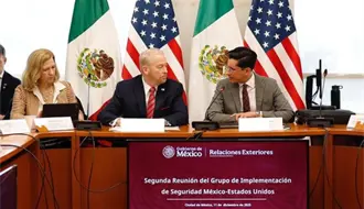 México y EU reforzarán intercambio de inteligencia para combatir huachicol, tráfico de armas y drones