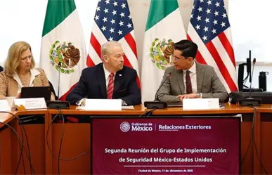 México y EU reforzarán intercambio de inteligencia para combatir huachicol, tráfico de armas y drones