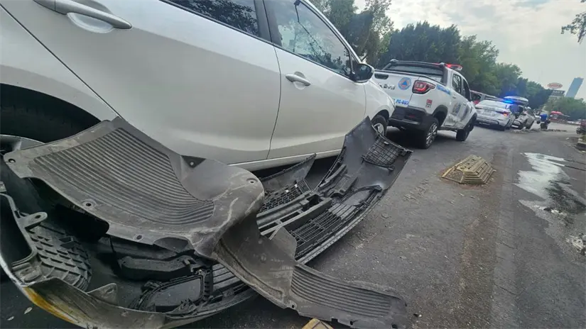 imagen recuadro Accidente en moto en Insurgentes Norte Foto: Luis Antonio Alfaro