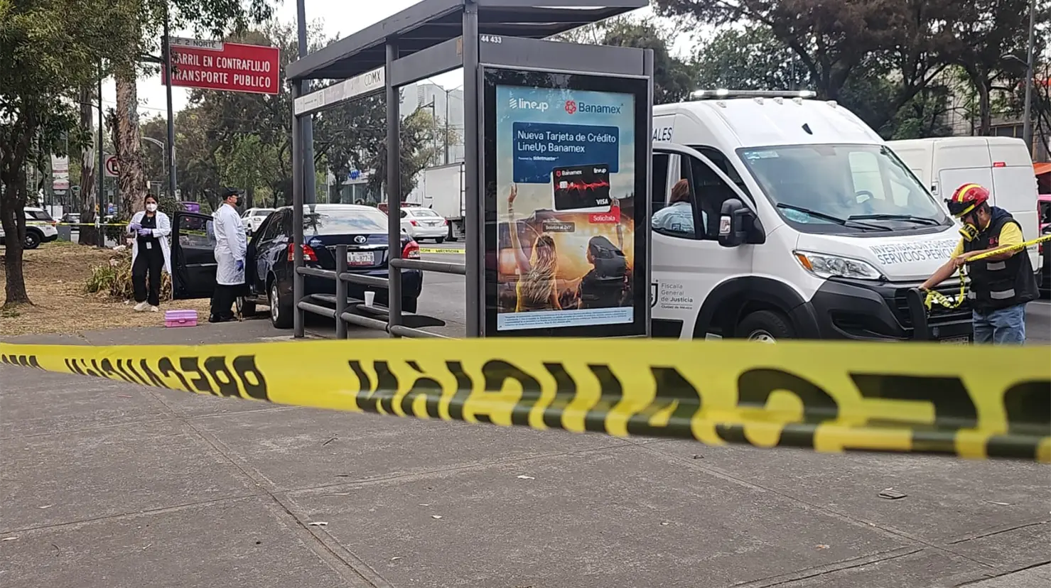 Accidente en la colonia Morelos de CDMX. Foto: Luis Antonio Alfaro