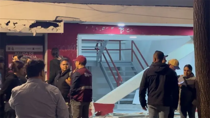 imagen recuadro Disturbios en las oficinas del Bienestar en CDMX. Foto: Luis Antonio Alfaro