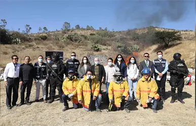 Fiscal&iacute;a de CDMX realiza hist&oacute;rica destrucci&oacute;n de 335 kilos de narc&oacute;ticos asegurados