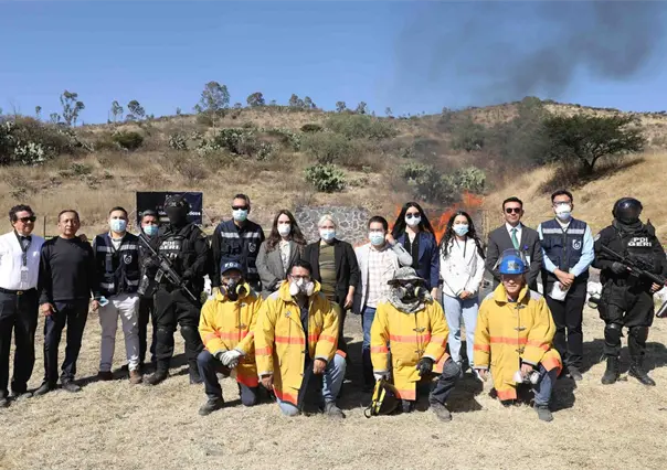 Fiscal&iacute;a de CDMX realiza hist&oacute;rica destrucci&oacute;n de 335 kilos de narc&oacute;ticos asegurados