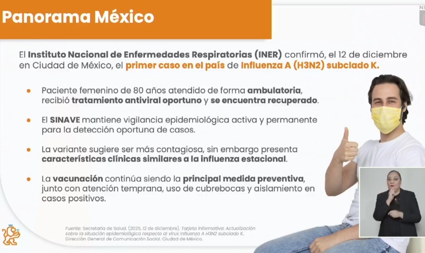 ¿Hay casos de gripe H3N2 en Nuevo León?
