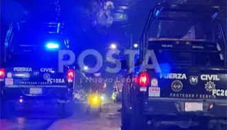 Menor baleada en vía pública desata fuerte operativo en el sur de Monterrey