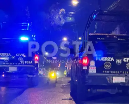 Menor baleada en vía pública desata fuerte operativo en el sur de Monterrey