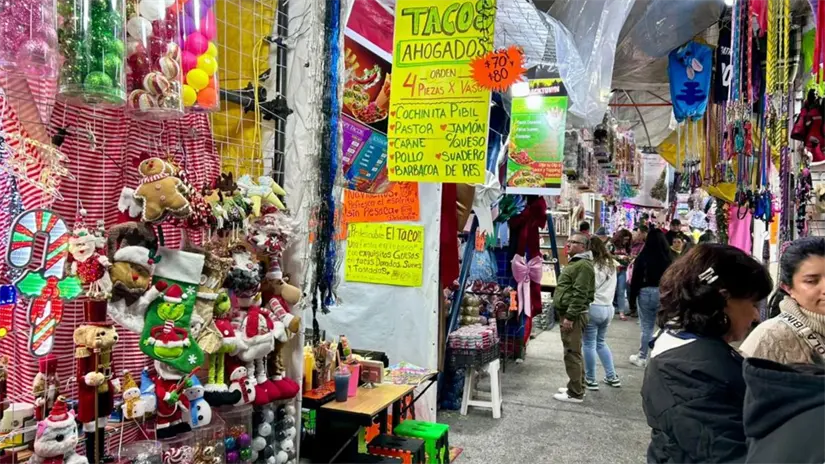 imagen recuadro Comercio de comita en Romería Río Blanco. Foto: Paola Atziri Paz